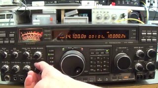 84 Radio Repair Yaesu FT1000D with overloaded receiver [upl. by Kerad]