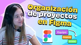 Organizar ARCHIVOS y proyectos en Figma 📂 [upl. by Shipman]