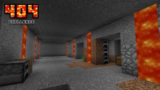 Minecrafts 404 Challenge [upl. by Yhtrod]