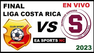 🔴Herediano vs Deportivo Saprissa en vivo  Final  Liga Apertura Costa Rica [upl. by Cannon854]