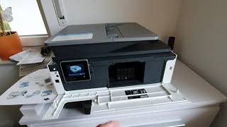 Test HP OfficeJet Pro 9010 [upl. by Noryk]