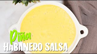 Pineapple Habanero Salsa [upl. by Eibur]