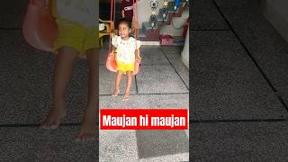 Maujan hi maujan wahenoor kids shorts [upl. by Euqimod]