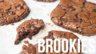 RECEPT Brookies brownie cookies  OhMyFoodness [upl. by Barnaby]