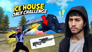 NEW GLOO HOUSE ONLY CHALLENGE 🔥 Solo Vs Squad Gameplay  Free Fire Max [upl. by Kohsa]