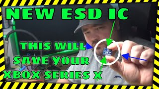 XBOX SERIES X ESD BOOSTER IC MOD ALTERNATIVE ESD NFD IC [upl. by Akinom623]