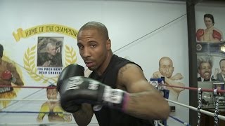 Andre Ward In Ring Demonstration [upl. by Nhojleahcim3]