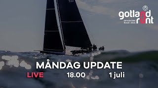 Race Update Måndag 1800  Gotland Runt 2024 [upl. by Darees]