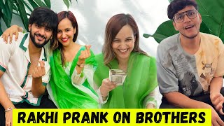 Rakhi PRANK on BROTHERS they CRIED [upl. by Aimej861]