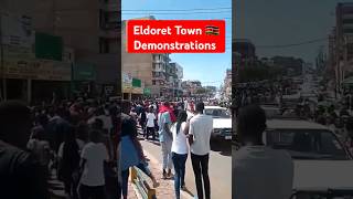 Massive Demonstration in Eldoret Town [upl. by Manwell]