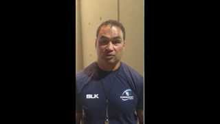 Pat Lam  Castres v Connacht postmatch interview [upl. by Irved]