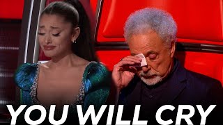 EMOTIONAL COVERS ON THE VOICE EVER  MIND BLOWING [upl. by Nylsirhc]