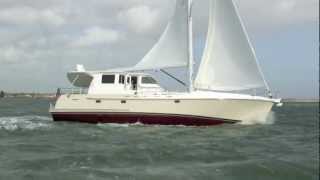 Nordhavn 56 Motorsailer from Motor Boat amp Yachting [upl. by Annahsohs]