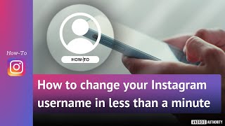 How to change your Instagram username [upl. by Waite]