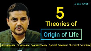 L2 Theories of Origin of Life  Evolution  Class 12NEET by Pashupati Sir [upl. by Golightly]