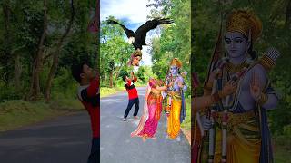 Ram Aayenge Jai Shree Ram Hare Krishna RadheRam Har Har Mahadev shorts mmmrazz funny cartoon [upl. by Maer210]