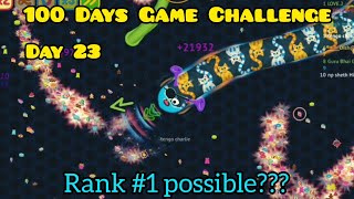 100 Days Warmateio Gameplay Challenge Day 23 💪  Dont Underestimate Power Of Headshot io Game [upl. by Attelahs]