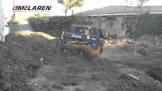 Forza Construction using McLaren OvertheTire Skid Steer Tracks [upl. by Greyson]