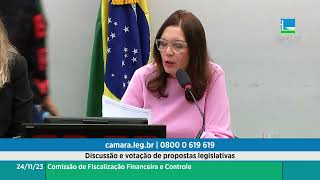 Discussão e votação de propostas legislativas  Fiscalização Financeira e Controle  24112023 [upl. by Euqinahs]