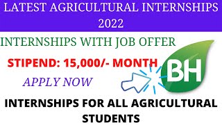 Highest Paid Agriculture Internships  Agri Internships for College Students somethinguseful1086 [upl. by Ssyla]