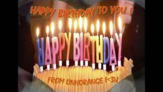 Happy Birthday  Techno Remix videoclip by LinhOrange [upl. by Sower224]