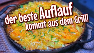 KartoffelHackAuflauf mit Lauch  Westmünsterland BBQ [upl. by Anatak339]