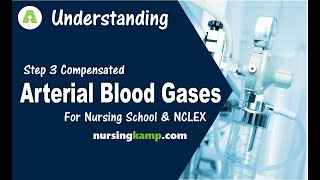 What is compensated arterial blood gas ABG Interpretation Compensated 4 Nursing NCLEX 2019 review [upl. by Semela939]