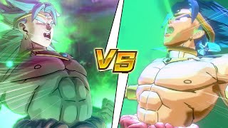 DLC vs MOD Comparison  Broly Restrained Moveset Transformation amp Skills [upl. by Babbette]