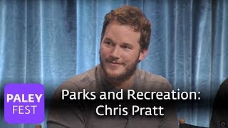 Parks and Recreation  Chris Pratt Does His Own Stunts [upl. by Salakcin]