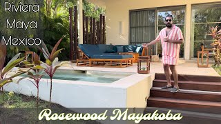 Rosewood Mayakoba  Deluxe Lagoon Suite Walkthrough amp Review in Riviera Maya  Cancun area [upl. by Adnael]