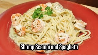 SHRIMP SCAMPI WITH SPAGHETTI  Quick and Easy Recipes [upl. by Reamonn534]