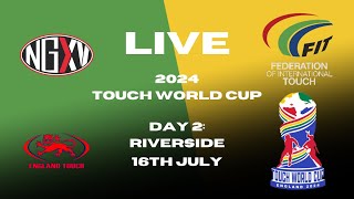 LIVE RUGBY TOUCH WORLD CUP  DAY 2 RIVERSIDE [upl. by Ryan]