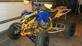 YFZ 450 Race build time lapse [upl. by Thane303]