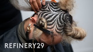 I Got Braided Bantu Knots  Hair Me Out  Refinery29 [upl. by Kris498]