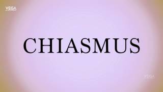 How To Pronounce Chiasmus [upl. by Aehsal]