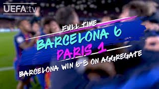 UCL Fixture Flashback Barcelona 65 Paris [upl. by Varion]