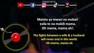 Franco  Matata ya mwasi na mobali english translated lyrics [upl. by Anrim]