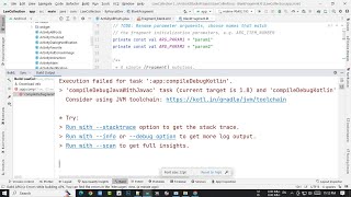 fix Execution failed for task app compile Debug Kotlin [upl. by Adnilra573]