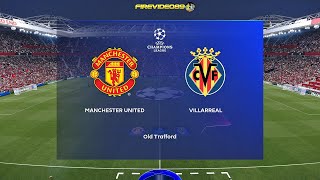 Manchester United vs Villareal  Champions League 20212022  Group stage  Matchday 2  Pes 2021 [upl. by Hegarty155]