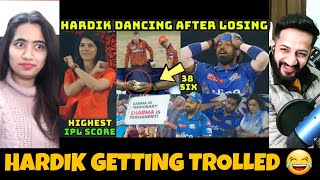 HIGHEST SCORE IN IPL 🥵🔥 SRH VS MI 2024 HIGHLIGHTS  HARDIK PANDYA Troll 🤣 [upl. by Kondon]