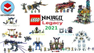 All Lego Ninjago Legacy Sets 2021  Lego Speed Build Review [upl. by Baler]