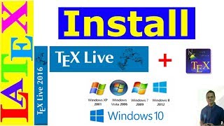 How to Install TeX Live and TeXstudio in Windows LaTeX Advanced Tutorial01 [upl. by Verney]