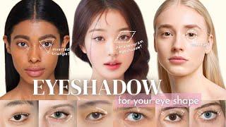 Beginners to Pro  EYESHADOW for Every EYE SHAPE  Best eye makeup for your eyes [upl. by Enitnelav909]