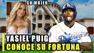 NO CREERAS QUE YASIEL PUIG TIENE MAS DINERO QUE EL PRESIDENTE ¡CONOCE SU FORTUNA [upl. by Ynots]