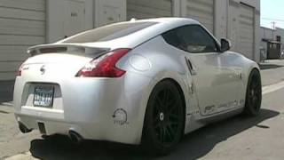 Berk Technology 370z Dual Exhaust Prototype1 [upl. by Riatsila]