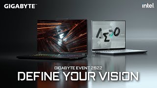 Define Your Vision  GIGABYTE CES 2022 LAUNCH EVENT [upl. by Leftwich]