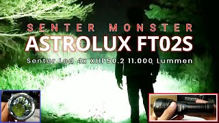 Astrolux ft02s xhp502 Senter Led Super Terang 11000 lumens [upl. by Joanna432]