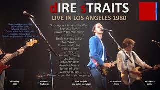 Dire Straits  1980  LIVE in Los Angeles NEW VERSION audio only [upl. by Nylinnej]