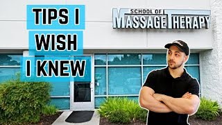 Things I Wish I Knew Before Starting Massage School [upl. by Natrav]