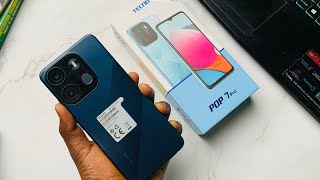 TECNO Pop 7 Pro Full Review [upl. by Latnahs143]